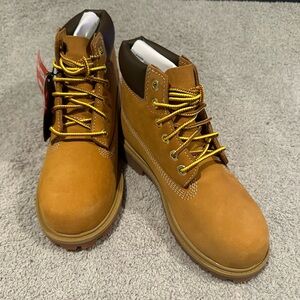 Timberland Kids Brown Lace-Up Boots